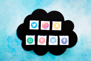 image showing social media icons